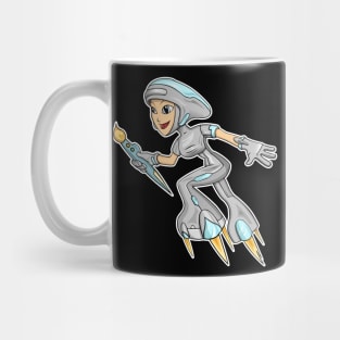 Astronaut Artgirl Mug